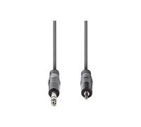 Nedis OnStage series - Câble audio - jack stéréo mâle pour mini-phone stereo 3.5 mm mâle - 3 m - gris foncé