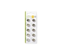 Nedis Piles boutons LR44 – Alcalines 1,5 V – Pack blister de 10