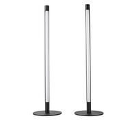 Nedis Paire de Lampe d'Ambiance RGBIC 36W Connectée Wi-Fi 600lm 2700-6500K Noir