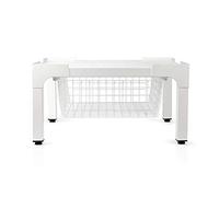 Nedis Panier de Rangement pour Machine à Laver 250 kg, Blanc