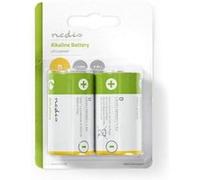 nedis pile alcaline d 1.5 v 2 pièces blister