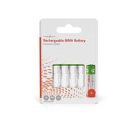 Nedis Pile rechargeable BANM20HR64B Ni-MH AA (LR06) 1,2 V 2000 mAh - 4 pièces blister