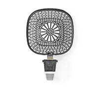 Nedis KAAF1GP Friteuse en métal argenté