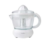 Nedis Presse-agrumes 25W Electrique avec Réservoir 0.7L Blanc