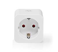 Prise connectée Nedis Prise intelligente SmartLife WIFIP121FWT Blanc