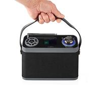 NEDIS Radio DAB+ Conception de table DAB+/FM 2.4 Écran couleur