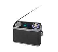 Nedis Radio de Table avec Bluetooth, USB, Réveil et Écran Couleur DAB+ / FM Noir