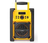 Nedis Radio FM Bluetooth Radio de chantier Radio d'artisanat portable robuste
