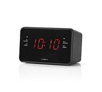 Nedis CLAR002BK réveille-matin Réveil numérique Noir