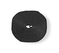 Nedis Rouleau auto-agrippant Velcro ERGOVELC91BK 910 x 1,6 cm Noir