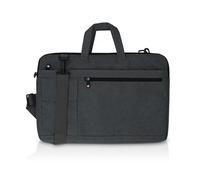 NEDIS Sacoche pour ordinateur portable - 17-18" - Ceinture de transport - 8 compartiments - 30 mm - 320 mm - 460 mm - Polyester, Noir, M