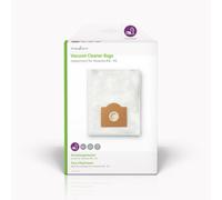 Nedis Sacs à poussière - 4 pièces - Synthétique - Vendu le plus souvent pour : Rowenta RB - RS - Blanc