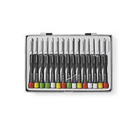 Nedis Jeu de tournevis de précision SDAS110VA – 4 plats, 3 PH, 4 TX, 4 hexagonaux