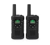 Nedis Wltk0610bk Walkie Talkie 2 Units Noir