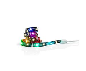 Nedis SmartLife Bande LED Full Color - Bluetooth - RGB/blanc chaud - 2 m - IP20 - Fixation facile - Intégré dans l'application SmartLife