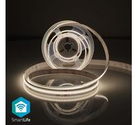 Nedis SmartLife bande LED - Wi-Fi - blanc chaud à blanc froid - COB - 2.00 m - IP20 - 2700 - 6500 K - 1000 lm - Android / IOS