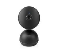 Nedis SmartLife Caméra intérieure Wi-Fi Full HD 1080p Pan tilt Détecteur de mouvement Vision nocturne