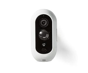 NEDIS SmartLife Caméra IP Rechargeable Wi-FI avec capteur de Mouvement PIR pour l'extérieur/Full HD 1080p