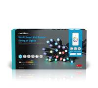 Nedis SmartLife - LED Décorative - Corde - RGB - 48 LED's - Intérieur et Extérieur - 7 Motifs de Mouvement - 10.8 m - Android/IOS