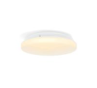 Nedis SmartLife Plafonnier - Wi-Fi - RGB / blanc chaud à froid - Rond - Diamètre : 260 mm - 1820 lm - 2700 - 6500 K - IP44 - Classe énergétique : F - Android / IOS