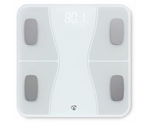 Nedis SmartLife Rectangle Blanc Pèse-personne électronique