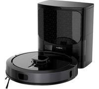 Nedis SmartLife Robot Aspirateur - Navigation Laser - Wi-FI - Capacité du bac de récupération : 0,6 l - Charge Automatique - Temps de Fonctionnement Maximal : 240 Min - Noir - Android/iOS