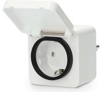 Nedis SmartLife Smart Plug Zigbee 3.0 | IP44 | Mesureur de puissance | 3680 W | Type F (CEE 7/7) | -10 - 40 °C | Android™ / IOS | Blanc | 1 pièce