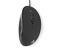- Souris - ergonomique - optique - 6 boutons - filaire - USB 2.0 - noir