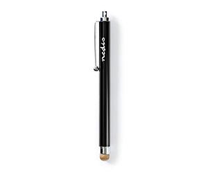 NEDIS Stylet | Utilisé pour: Tablette/Smartphone | Pointe en Tissu de cuivre | 1 pièces | avec Clip | Ã€ Bille | Noir