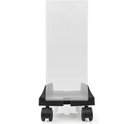 Nedis Support de bureau | Largeur réglable / Entièrement mobile | 14.5 - 24.2 cm | 20 kg | Plastique / Métal | Noir NE550707445
