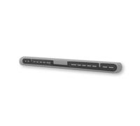 NEDIS Support pour Barre de Son - Compatible avec: Sonos Arc - Mural - 10 kg - Fixe - ABS/Acier - Noir