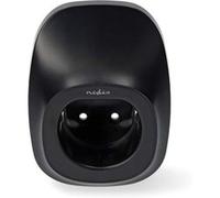 Nedis Support de buse et câble pour véhicules électriques, rangement & organisation, noir ABS