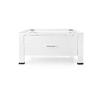 Support lave-linge et sèche-linge WAST130WT Blanc