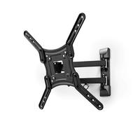 Nedis support TV mural entièrement mobile - 23 - 55 " - poids d'écran maximal supporté : 30 kg - basculant - pivotant - distance minimale du mur : 70 mm - distance maximale du mur : 400 mm - 3 point(s