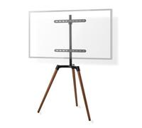 Nedis Support TV sur pied TVSM7060BK 50–65 pouces jusqu'à 35 kg design scandinave Noir