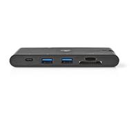 Nedis TCARFD200BK station d'accueil USB 3.2 Gen 1 (3.1 Gen 1) Type-C Noir