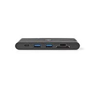 Nedis Tcarfd200bk Station D'accueil Usb 3.2 Gen 1 (3.1 Gen 1) Type-c
