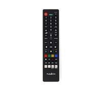 Nedis Télécommande de remplacement - Convient pour : Panasonic / Sharp - Préprogrammée - 1 appareil - Bouton Amazon Prime / Disney + / Bouton Netflix / Bouton Rakuten TV / Bouton Youtube - Infrarouge