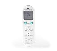 Nedis Télécommande Universelle pour climatiseur, Compatible avec Plus de 1 000 modèles, Recherche Automatique, écran LCD, minuteur
