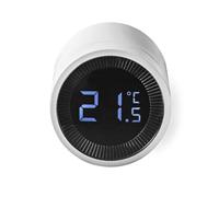 Nedis Thermostat ZBHTR10WT Zigbee 3.0 - Alimentation par piles - Écran LCD - Android/iOS - Blanc