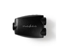 Nedis Toslink Adapter - Toslink femelle - 2x Toslink femelle - Distributeur - ABS - noir - 1 pièce - blister