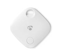 Nedis, traqueur d'objets Bluetooth avec alarme et portée de 40m, blanc