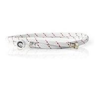 nedis tuyau d'alimentation en nylon pour machine à laver 12'' droit 34'' coudé 10 ba