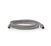 Nedis tuyau de vidange - 8 mm - 10 mm - 1.50 m - Application : Sèche-linge à condensation - caoutchouc / plastique - gris