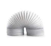 NEDIS Tuyau d'évacuation d'air en PVC DRHO100BWT30 | 100 mm | 3,00 m | Convient pour : Ventilation/sèche-Linge | Blanc