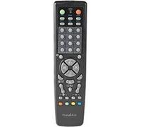 Nedis TVRC2100BK - Télécommande universelle - infrarouge - gris, noir Gris G