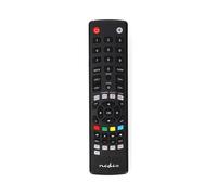 Nedis Tvrc2340Bk Télécommande universelle préprogrammée 4 appareils Bouton Amazon Prime / Disney + / Bouton Google Play / Bouton Netflix / Bouton Youtube Infrarouge Noir