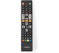Nedis TVRC40TCBK - Replacement - télécommande - infrarouge - noir Noir