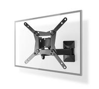 Nedis Tvwm31Bk Support mural pour téléviseur 10 - 32&Quot ; Max. 30 Kg 3 points d'articulation