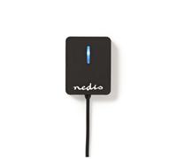 Nedis UHUBU2410BK hub & concentrateur Noir